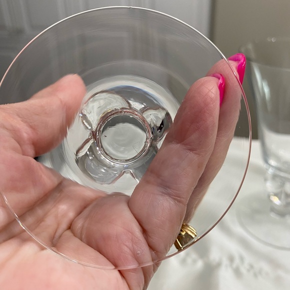 SET OF 3 BLANKA BY MALERAS SWEDEN CRYSTAL WATER GOBLETS - Picture 7 of 10